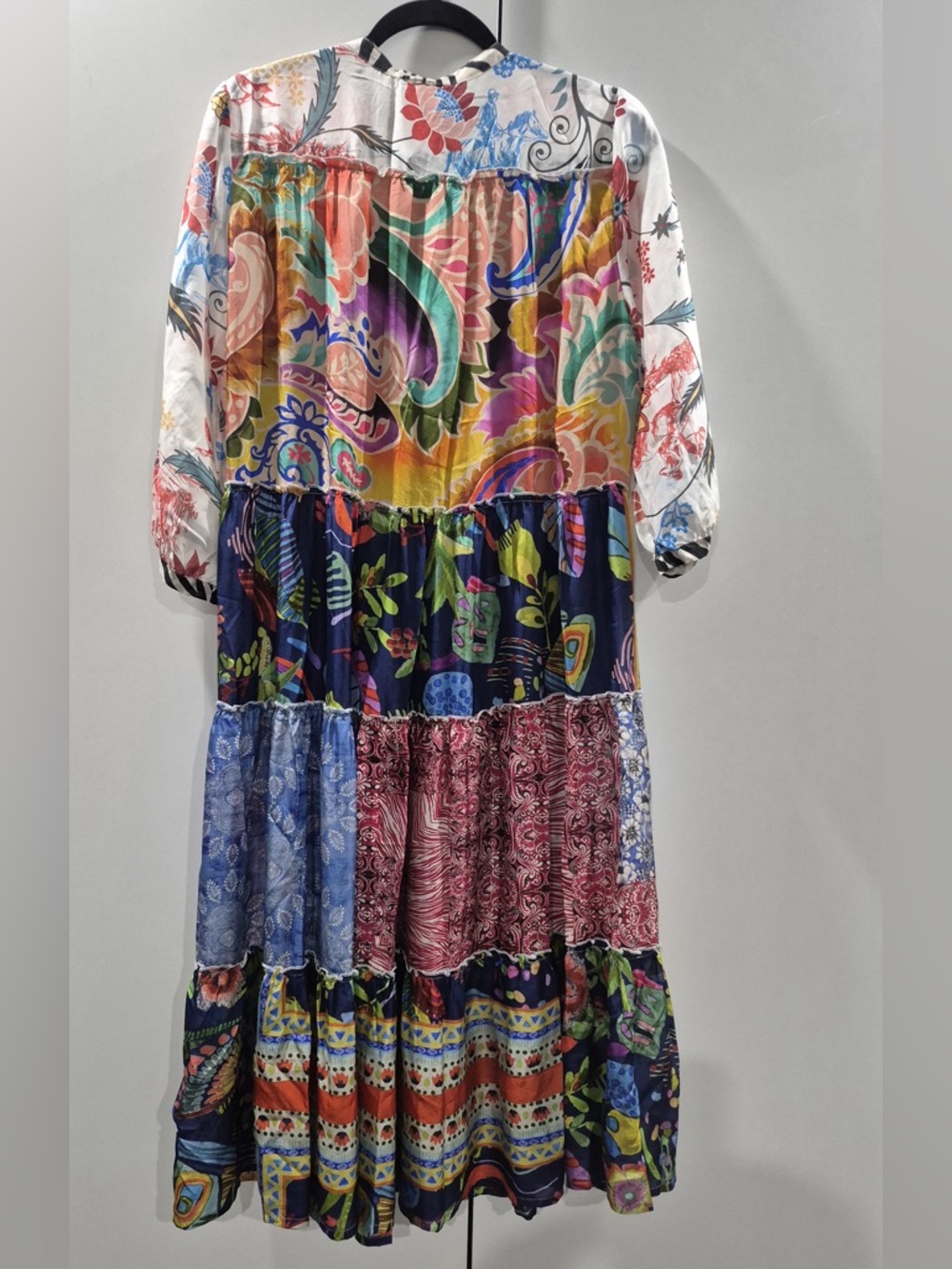 Johnny Was Regis tiered dress - Picture 3 of 5